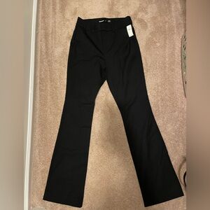 Old Navy Black High-Rise Pixie Work Pants